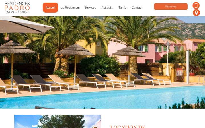 Screenshot of calvi-location-corse.fr