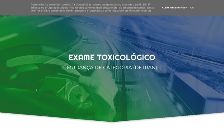 Screenshot van calvitoxicologico.com.br