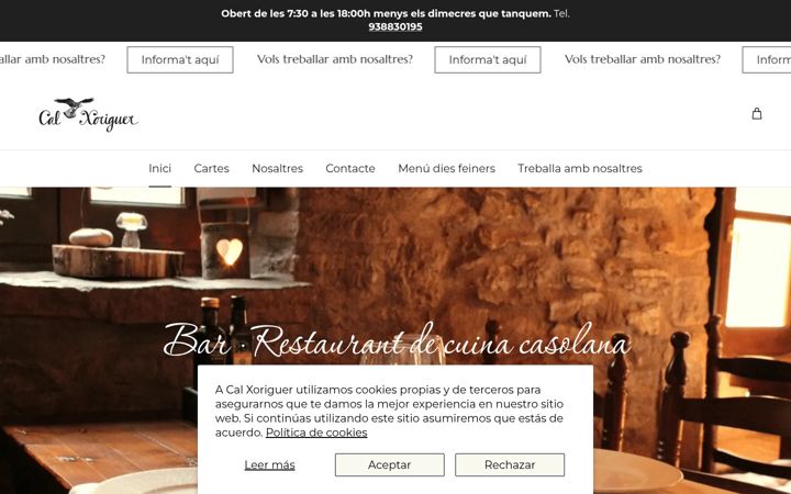 Screenshot of calxoriguer.com