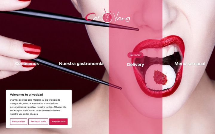 Screenshot of calyang.com