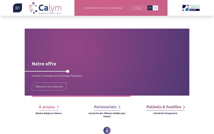 Екранна снимка на calym.org