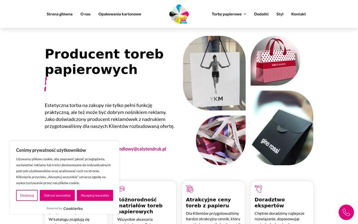 Képernyőkép: calytendruk.pl