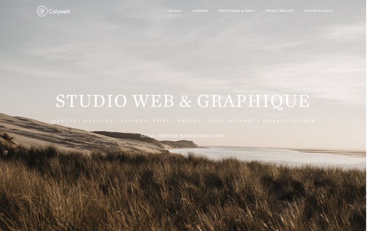 Screenshot of calyweb.com