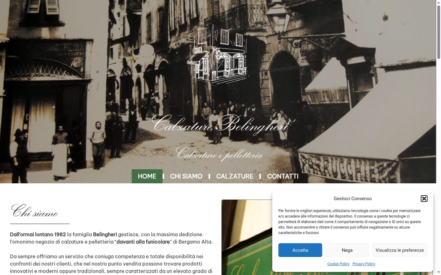 Capture d'écran de la bannière de consentement affichée avant toute interaction