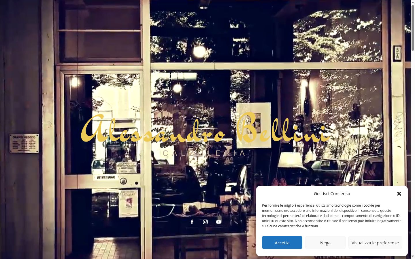 Screenshot des Einwilligungsbanners vor jeglicher Interaktion