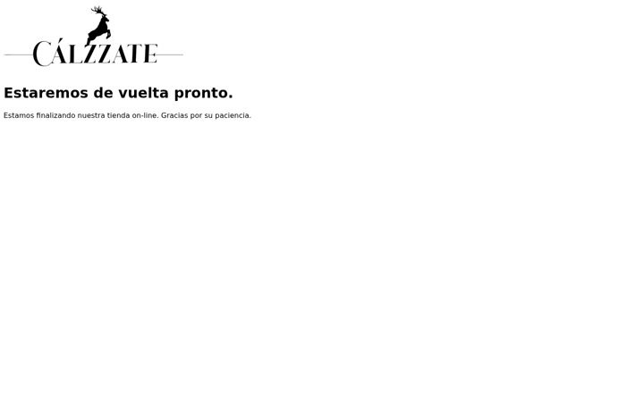 Captura de ecrã de calzzate.es