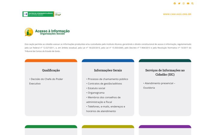 Screenshot van cam-iags.org.br