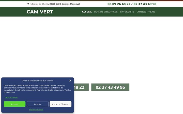 Zrzut ekranu cam-vert.fr