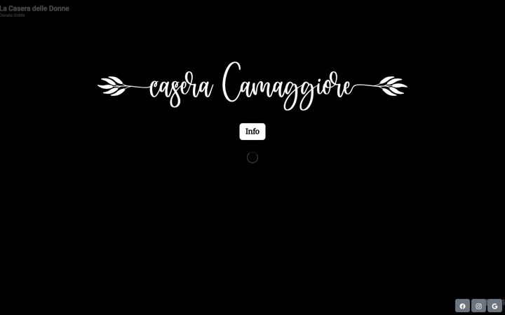 Screenshot of camaggiore.altervista.org