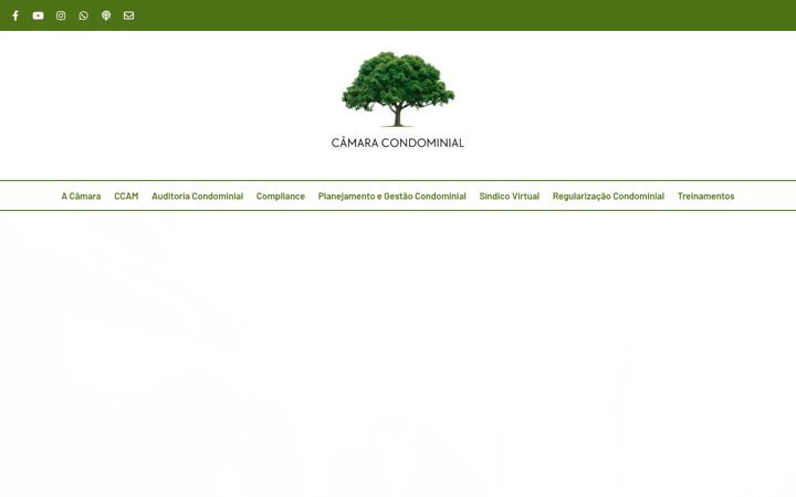 Ekrānuzņēmums no camaracondominial.com.br