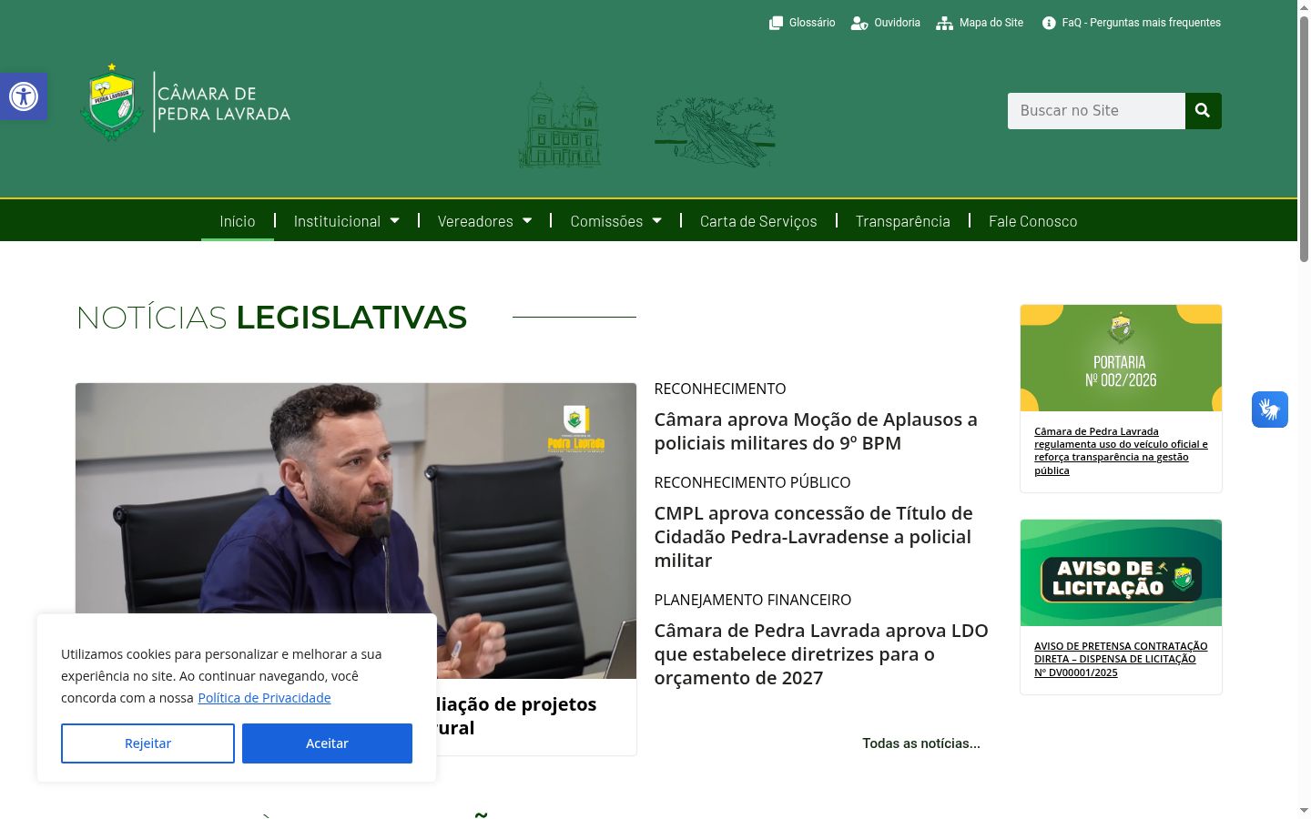 Képernyőkép a bármilyen interakció előtt megjelenő hozzájárulási bannerről