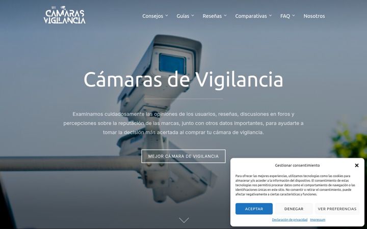 Screenshot of camarasvigilanciawifi.com