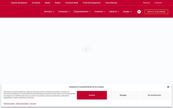 Screenshot of camaratorrelavega.es