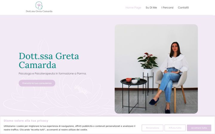 Screenshot of camardagretapsi.it