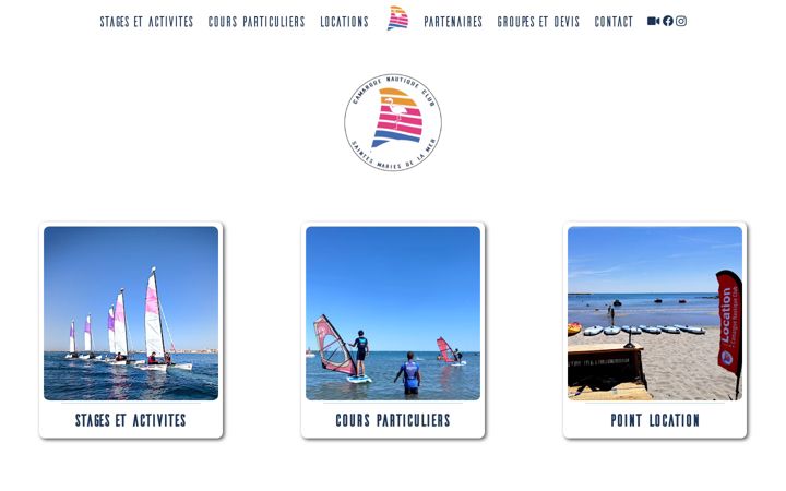 Screenshot of camarguenautiqueclub.com
