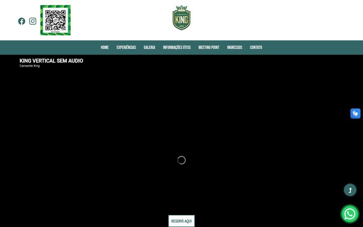 Screenshot of camaroteking.com.br