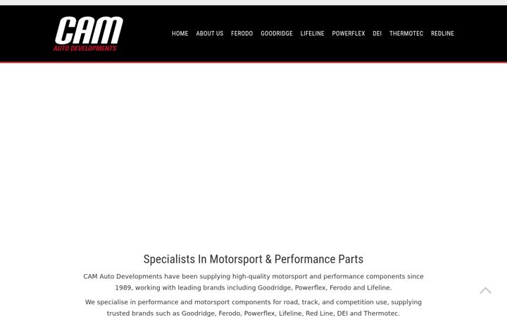 Screenshot of camauto.com