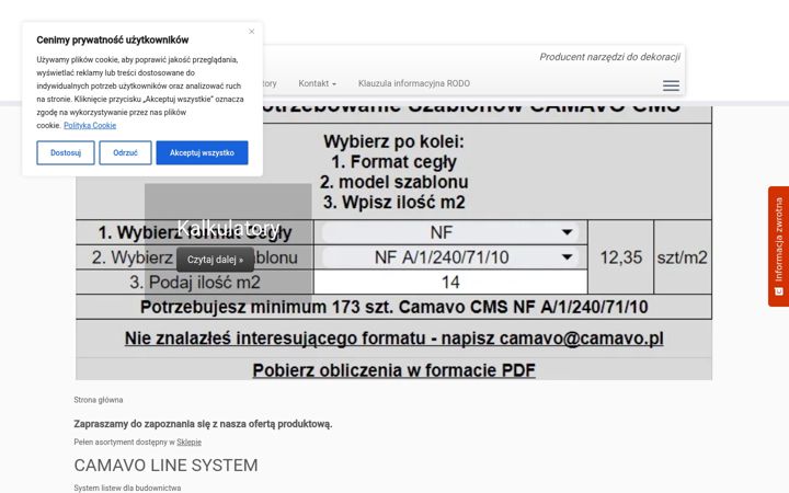 Képernyőkép: camavo.pl