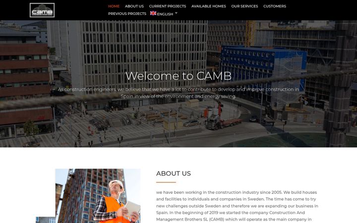 Captura de pantalla de camb.es