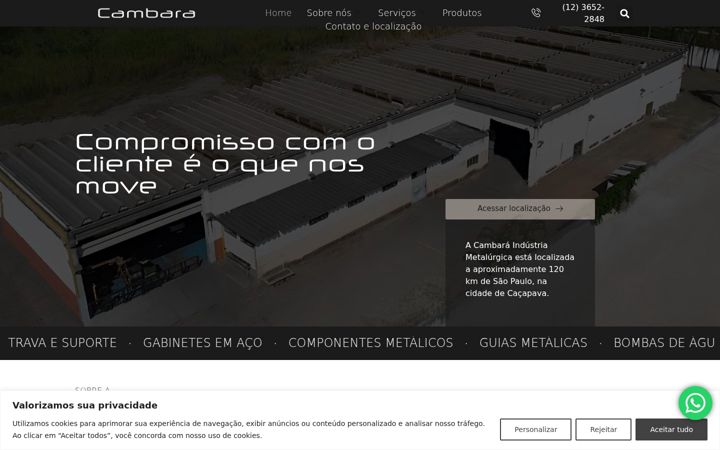 Screenshot of cambara.ind.br
