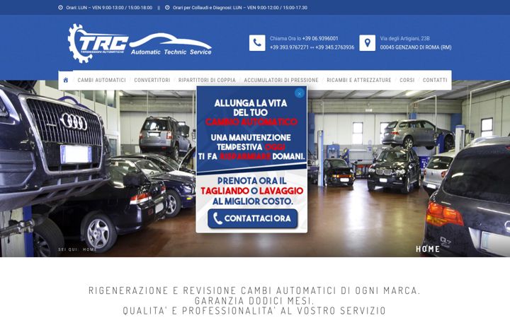 Ekrano kopija cambio-automatico.it