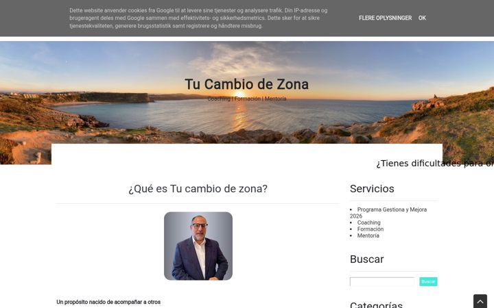 Screenshot of cambiodezona.com