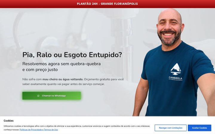 Screenshot of cambirelasc.com