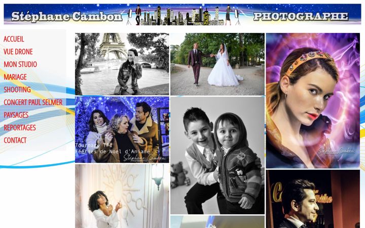 Screenshot of cambonstephanephotographies.fr