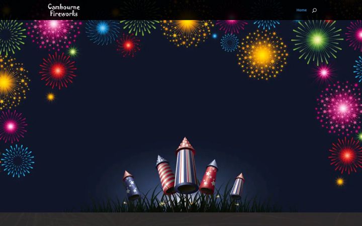 Screenshot of cambournefireworks.co.uk