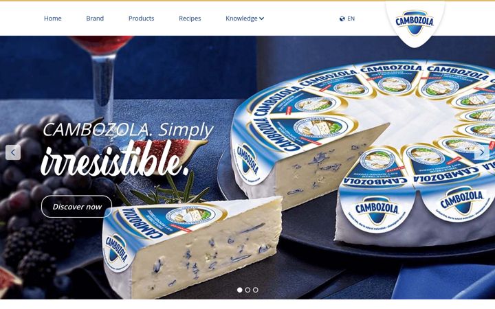 Screenshot van cambozola.com