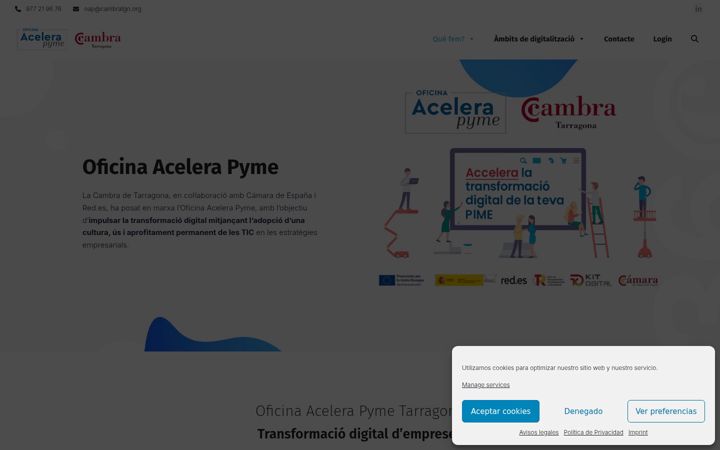 Screenshot of cambratgn360.com