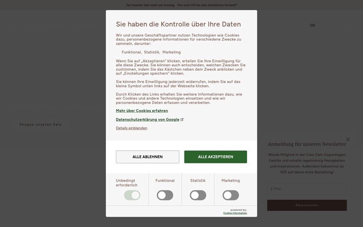 Screenshot of camcamcopenhagen.de