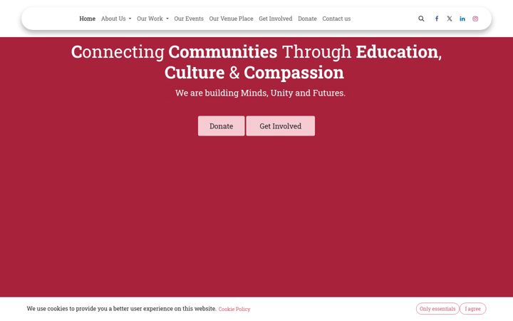 Screenshot von camcare.org.uk