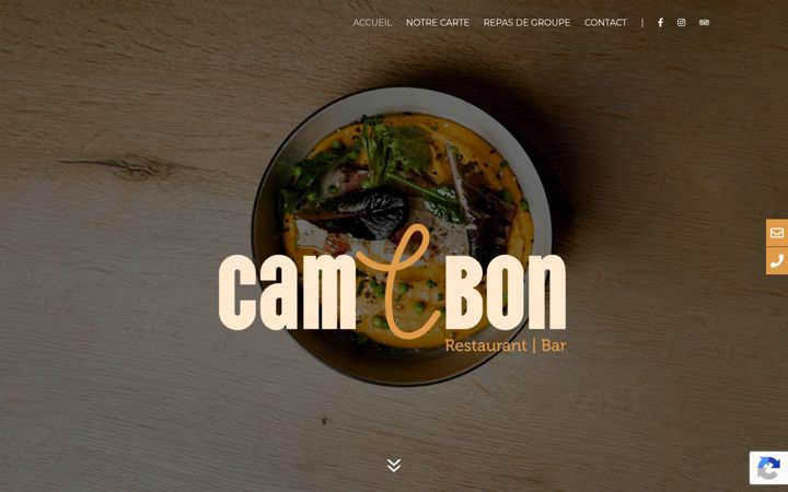 Posnetek zaslona camcbon.fr