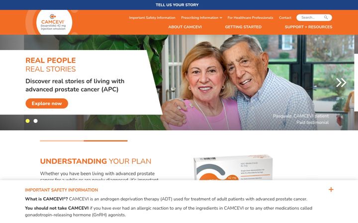 Screenshot of camcevi.com