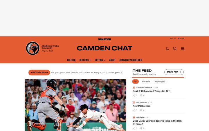 Screenshot of camdenchat.com