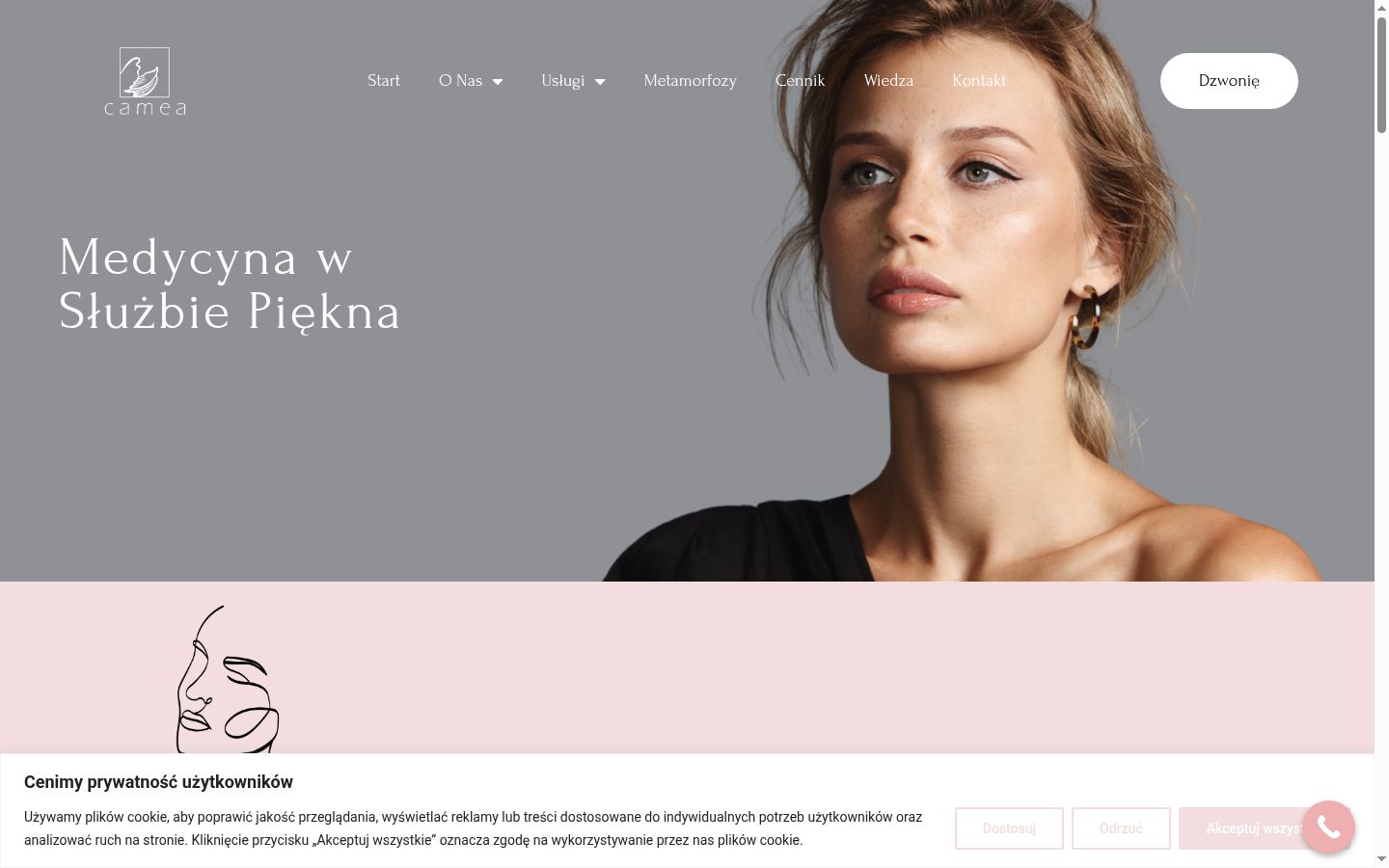 Sutikimo reklamjuostės, rodytos prieš bet kokią sąveiką, ekrano kopija