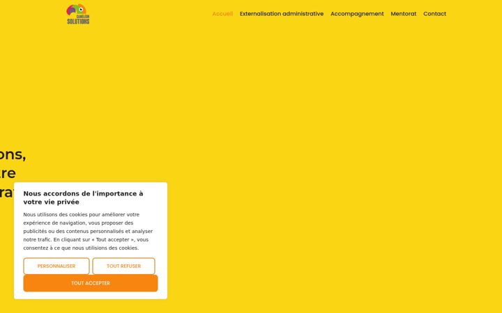 Posnetek zaslona cameleonsolutions.fr