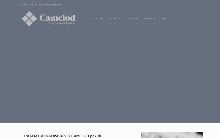 Screenshot of camelod.ee