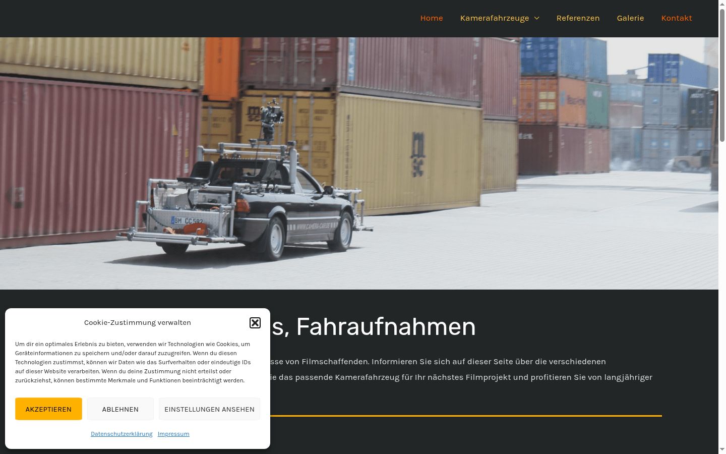 Screenshot tal-banner tal-kunsens muri qabel kwalunkwe interazzjoni
