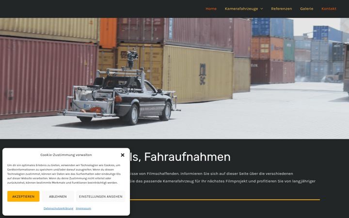 Screenshot ta' camera-car.de