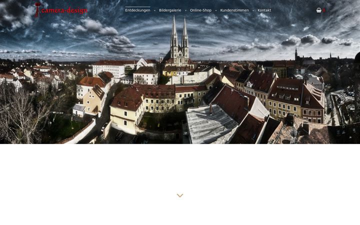 Screenshot of camera-design.de
