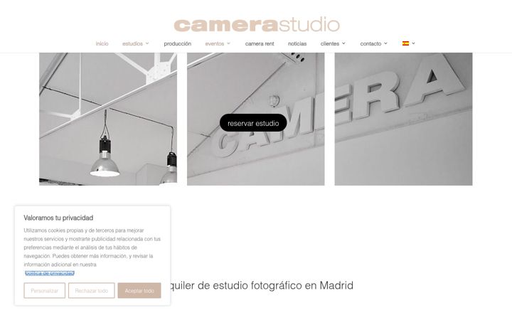 Screenshot of camera-studio.es