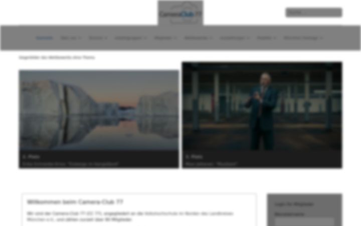 Skærmbillede af cameraclub77.org