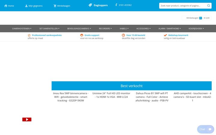 Screenshot of camerashop24.nl