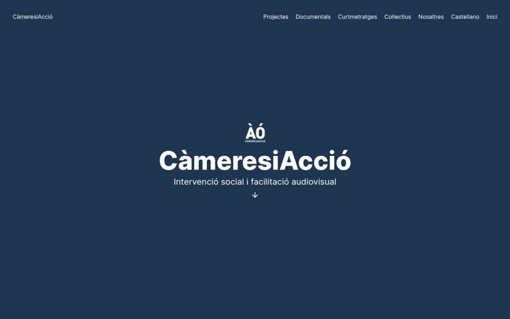Skærmbillede af cameresiaccio.org