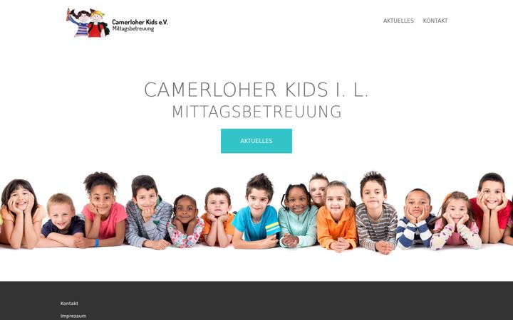 Screenshot ta' camerloher-kids.de