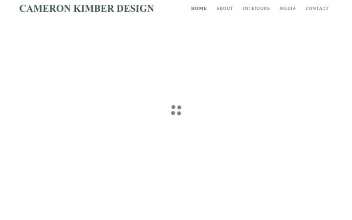 Screenshot of cameronkimber.com