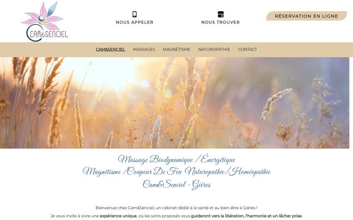 Screenshot of cametsenciel.com