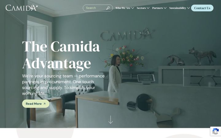 Zrzut ekranu camida.com